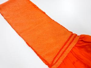 正絹　振袖用　絞り　帯揚げ